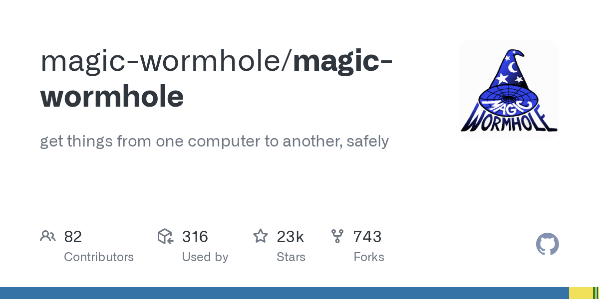 Magic Wormhole